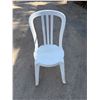 Image 5 : Qty 200 White Plastic Stacking Chairs 16" x 16" x 35"H