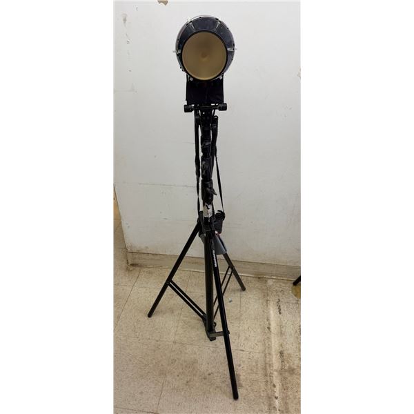 Interfit Strobies Pro-Flash 360 w/ Battery Pack on Manfrotto 1005BAC Light Stand