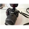 Image 3 : Nikon D3200 DSLR Digital Camera w/ AF-S DX Nikkor 18-55mm f/3.5-5.6G VR Lens & Vivitar Series 1 Flas