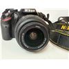 Image 5 : Nikon D3200 DSLR Digital Camera w/ AF-S DX Nikkor 18-55mm f/3.5-5.6G VR Lens & Vivitar Series 1 Flas