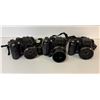 Image 1 : Qty 3 Fujifilm FinePix S20 Pro Digital Cameras w/ Misc Lenses