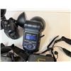 Image 17 : Qty 3 Interfit Strobies Pro-Flash  360 Flash Units & 2 Battery Packs (untested)