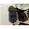 Image 6 : Qty 3 Interfit Strobies Pro-Flash  360 Flash Units & 2 Battery Packs (untested)