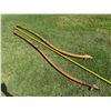 Image 5 : Qty 2 Wooden Canoe Iakos Approx. 9'L