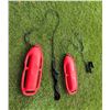 Image 1 : Qty 2 Kiefer Lifeguard Water Safety Flotation Rescue Gear w/ Leashes