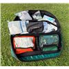 Image 1 : Paramed Stocked First Aid Kit: Trauma Dressings, Microlife Blood Pressure Monitor, Thermometer, Stet