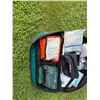 Image 3 : Paramed Stocked First Aid Kit: Trauma Dressings, Microlife Blood Pressure Monitor, Thermometer, Stet