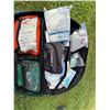 Image 4 : Paramed Stocked First Aid Kit: Trauma Dressings, Microlife Blood Pressure Monitor, Thermometer, Stet