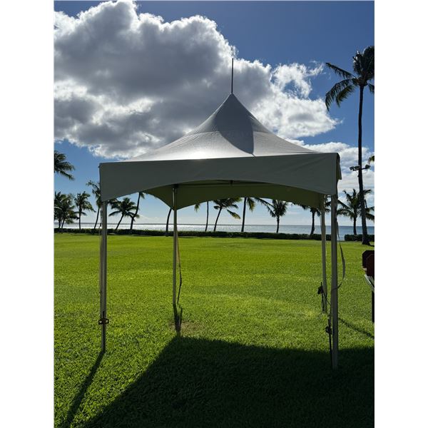 Warner Shelter Systems White High Peak Frame Tent 118" x 148"H