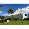 Image 6 : Warner Shelter Systems White High Peak Frame Tent 118" x 148"H