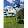 Image 2 : Warner Shelter Systems White High Peak Frame Tent 118" x 148"H