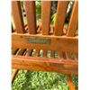 Image 6 : Qty 62 Hawaiian Discovery Teak Wood Chairs 17.5" x 17.5" x 34"H