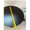 Image 3 : Qty 3 Black Round Pedestal Tables 24" Dia, 39"H