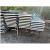 Image 4 : Multiple Southern Aluminum Folding Tables  96" x 24"x 28"H (most need repair)