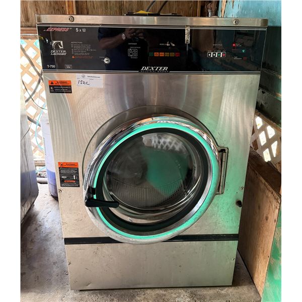Dexter Laundry T-750 Express Washer, Works (pick up Jan. 16 & 17 by appointment)