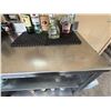 Image 2 : Metal 2 Shelf Cabinet w/ Open Front  (contents not included)