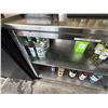 Image 4 : Metal 2 Shelf Cabinet w/ Open Front  (contents not included)