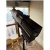 Image 2 : Lycian SuperStar 1.2 Model 1275 Spot Light w/ Clear-Com RS-701 Beltpack on Stand
