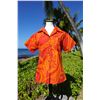 Image 2 : Qty 9 NEW Women's Red Aloha Shirts, Size 3XL w/ Paradise Cove Hot/Cold Bag