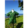 Image 2 : Qty 5 NEW Women's Green Aloha Shirts, Size 2XL w/ Paradise Cove Hot/Cold Bag
