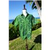 Image 2 : Qty 5 NEW Men's Green Aloha Shirts, Size 4XL w/ Paradise Cove Hot/Cold Bag