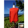 Image 1 : Qty 7 NEW Red Long Sleeve T-Shirts, Size 2XL w/ Paradise Cove Hot/Cold Bag