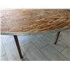 Image 3 : Qty 5 Round Wooden Tables 65" Dia