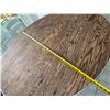 Image 5 : Qty 5 Round Wooden Tables 65" Dia
