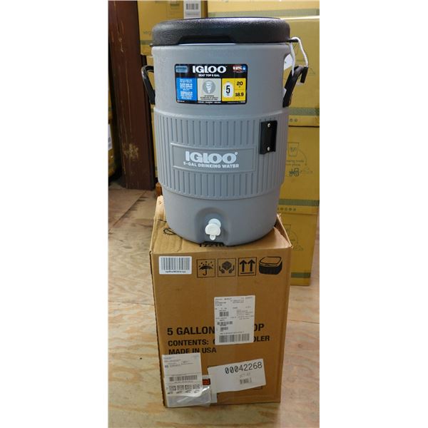 Igloo 5 Gallon Beverage Cooler w/ Seat Top
