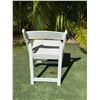 Image 4 : Qty 140 White Folding Chairs 15" x 14" x 32"H