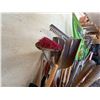 Image 11 : Multiple Landscape Tools: Rakes, Brooms, Shovels, etc