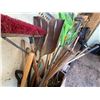 Image 13 : Multiple Landscape Tools: Rakes, Brooms, Shovels, etc