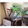 Image 1 : Multiple Landscape Tools: Rakes, Brooms, Shovels, etc