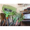 Image 2 : Multiple Landscape Tools: Rakes, Brooms, Shovels, etc