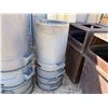 Image 2 : Qty 16 Rubbermaid Brute Gray Trash Cans 18" Dia, 28"H