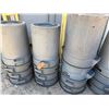 Image 4 : Qty 16 Rubbermaid Brute Gray Trash Cans 18" Dia, 28"H