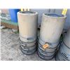 Image 5 : Qty 16 Rubbermaid Brute Gray Trash Cans 18" Dia, 28"H