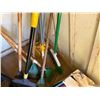 Image 6 : Multiple Cleaning & Landscape Tools:  McLane Dustpans, Brooms, etc