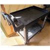 Image 1 : Rubbermaid Commercial Black Utility Cart w/ Undershelf 40" x 25" x 37"H