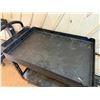 Image 3 : Rubbermaid Commercial Black Utility Cart w/ Undershelf 40" x 25" x 37"H