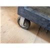 Image 5 : Rubbermaid Commercial Black Utility Cart w/ Undershelf 40" x 25" x 37"H