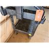 Image 7 : Rubbermaid Commercial Black Utility Cart w/ Undershelf 40" x 25" x 37"H