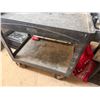 Image 3 : Rubbermaid Commercial Black Utility Cart w/ Undershelf 40" x 25" x 37"H