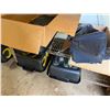 Image 9 : Metal Adjustable Shelf & Contents: Scissors, Gloves, Bags, etc