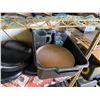 Image 7 : Metal Adjustable Shelf & Contents: Pitchers, Trays, Bins, etc