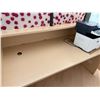 Image 3 : Wooden Laminate Reception Desk Shell 72" x 35" x 30" (electronics not included)