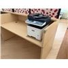 Image 6 : Wooden Laminate Reception Desk Shell 72" x 35" x 30" (electronics not included)