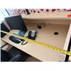Image 7 : Wooden Laminate Reception Desk Shell 72" x 35" x 30" (electronics not included)