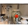 Image 14 : Multiple Kitchen Essentials: Libby Logo Flutes, Cake stands, Pitchers, Napkin Holders, etc
