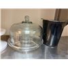 Image 16 : Multiple Kitchen Essentials: Libby Logo Flutes, Cake stands, Pitchers, Napkin Holders, etc